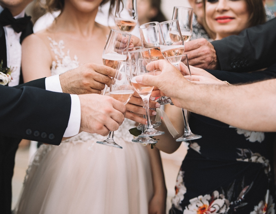 Wedding Champagne Toast