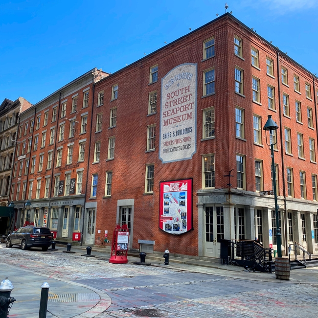 building with a brick facade